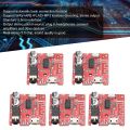 TOOC 5PCS DIY Bluetooth 5.0 Board Lossless Decoder Board Wireless Stereo Music Module,Speaker Amplifier Module. 
