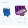 10PCS Clipper Guards for Wahl Clipper, Colored Hair Clipper Cutting Guides with Metal Clip From 1/16 Inch to 1 Inch. 