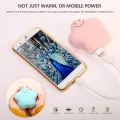 Mdioly� Cute Mini Lucky Star Hand Warmer USB Rechargeable Power Bank3600mAh. 