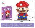 Mario Mini Building Blocks Blocks Cute Tiny Table Decoration Adorable Brick Blocks Education Toys Blok Mainan StellaLou Lego Assembled Toy Tabletop Decorations Kids Gifts Available in stock. 