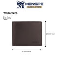 MENSPE Men Wallet Soft PU Wallet Business Wallets High Quality PU Leather Coin Bag Zipper Multi-Card Position ID Credit Cards Holders Solid Color Travel Purses Coin Pouch. 