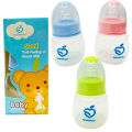 APPLE BEAR FEEDING BOTTLE -60ML-BLUE. 