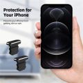 Hot Sale/3Pcs For iphone Series Alloy Charging Port Dust Plug / Anti-dust Charging Jack Metal Protector Cap For iphone & Laptop. 