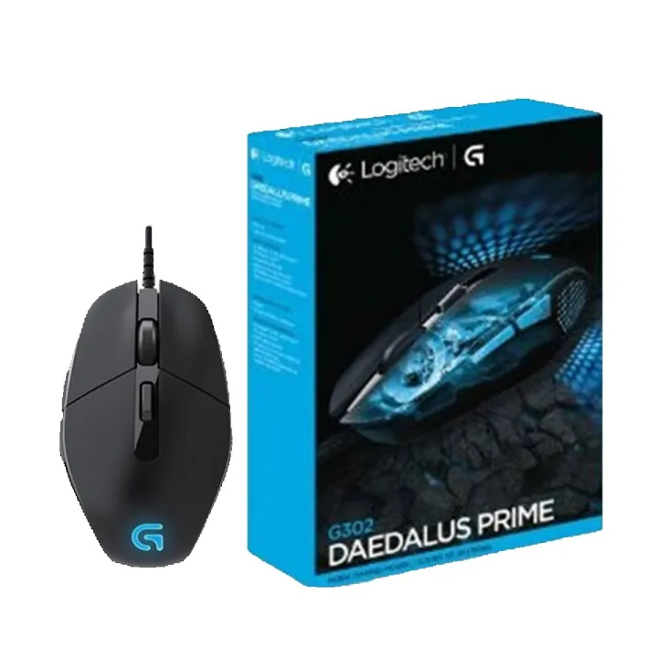 Logitech G302 PC Mouse, PC/Mac, 2-Ways