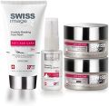 Swiss Image Anti-Ageing Skin Care Regime Kit For Collagen Boosting, Microsculpting, Moisturizing- Face Wash 150ml, Face Serum 30ml, Day Cream 50ml & Night Cream 50ml For All Skin Types FROM DUBAI (SAM). 