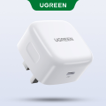 【Buy 2 for 12999: UK Plug+1.5M C-L Cable】UGREEN Quick Charge 4.0 3.0 QC PD Charger 20W QC4.0 QC3.0 USB Type C Fast Charger For Samsung Galaxy S25 S24 Ultra A iPhone 16 15 Max Pro Xiaomi 15 14 Pro Redmi K80 Pro HONOR 300 Pro. 