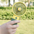 Portable USB Mini Wind Power Handheld Fan Summerconvenient Fan High Quality Cute Student Office Cute Small Cooling Fans 1PCS. 