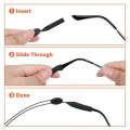 RHS Online Adjustable Glasses Strap Universal Fit Sports Eyewear Retainer Sunglasses Straps Safety Chain Holder with Small Round-Head. 