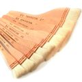 Wooden Handle Goat Hair Paint Brushes Smooth Sanding for Wall 10 Sizes Watercolor Acrylic Oil Painting Drawing Art Supplies. 