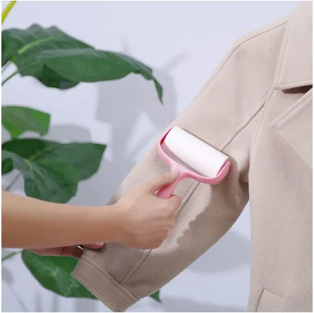 Handle%20Sticky%20Roller%20Pet%20Hair%20Clothes%20Carpet%20Tousle%20Remover%20Sticker%20Tear-off%20Sticky%20Wool%20Roller%20With%20Cover%20Lint%20Removal%20Tools%201Set%20-%20Image%202