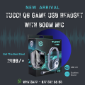 Tucci Q6 Game USB Headset with Boom Mic. 