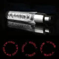FG Bicycle LED Bike Wheel Tire Spoke Decorate Light MTB Valve Flash Letter Neon Lamp #277535. 