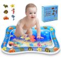 Inflatable Water Mat for Babies Play Mat for Infants Toddlers Play Center Activity Toys for Stimulation Growth Baby Fish Play Mat 3 Month Old Baby Toy Baby Water Mat. 