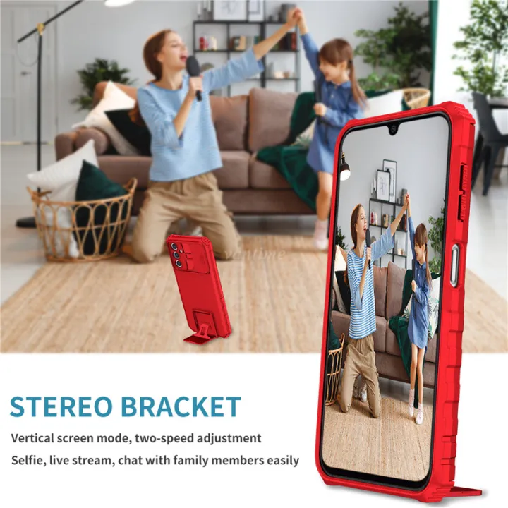 For%20Samsung%20Galaxy%20A05%20A05s%20A24%204G%20Phone%20Case%20Hard%20Sliding%20Lens%20Protect%20Kickstand%20Back%20Cover%20-%20Image%205