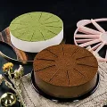 Round Cake Slice & Pie Slicer Marker, Cake Divider, Cheesecake Cutter, 10 or 12 Slices Double Sided Cake Portion Marker, Works for Cakes  Cake Divider Cake Slice - Cake Portion Marker Cake Cutter. 