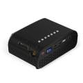 GP802A Mini Portable Multimedia LED Projector Home Cinema Theater Support PC VGA USB AV HDMI SD Card For Video Games TV Moive TXT Music. 