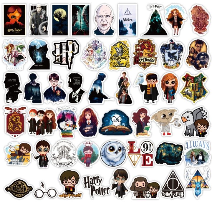 20/40pcs%20Harry%20Potter%20Stickers%20Hogwarts%20Wizarding%20World%20Stickers%20for%20Laptop%20Scrapbook%20Journal%20Kids%20Girls%20Boys%20Stickers%20-%20Image%205