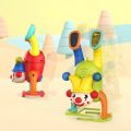 Electric Dancing Walking Clown Toy with Music and LED Light up Musical Upside Down Clown Toys Fun Moving Toy for Babies. 
