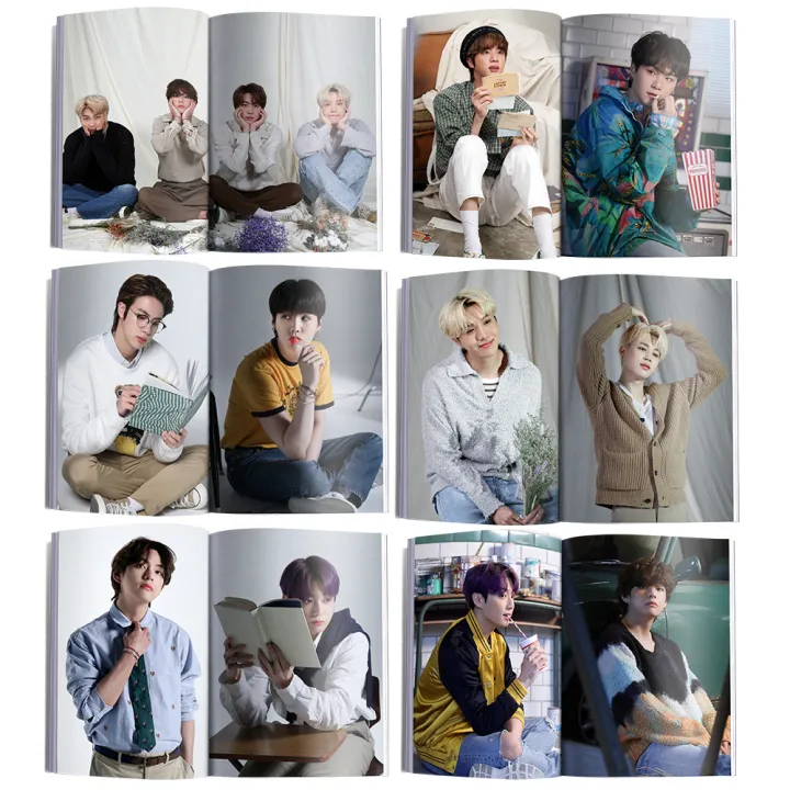 New%20Kpop%20BTS%20Deco%20Kit%20Photos%20Collected%20Mini%20Album%20Book%20-%20Image%209