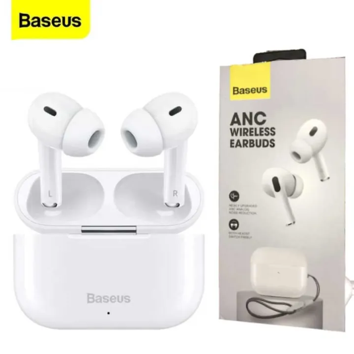 Baseus ANC Wireless Earbuds with Free Silicone Case | Daraz.lk