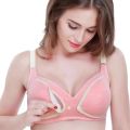 Women Maternity Feeding Nursing Bra Pregnancy Open Front Buckle Breastfeeding Bralette Wireless Lightly Padded Underwear. 