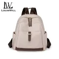 LouisWill Women Backpack Korean School Backpacks Fashionable Ladies Backpack Casual Simple Student Bags Laptop Backpacks Lightweight Anti-theft Backpacks. 