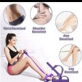 Pull Reducer Body Shape Trimmer Yoga Pull Natural Rubber Reducer Exerciser Fat Buster Home Gym Equipment and Bands Leg Hand Biceps, Legs Ankle Straps for Resistance Training, Physical Therapy,. 