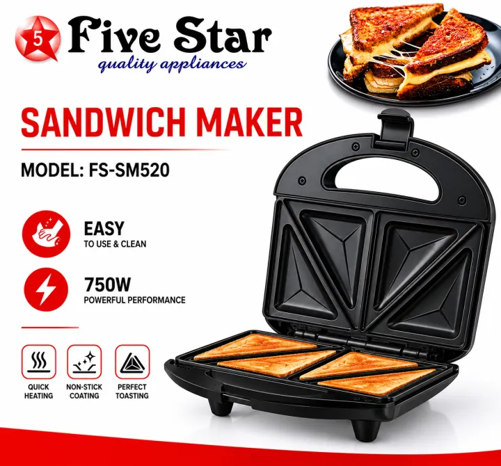 Five%20Star%20Sandwich%20Toaster%20Sandwich%20Maker%20-%20Image%204