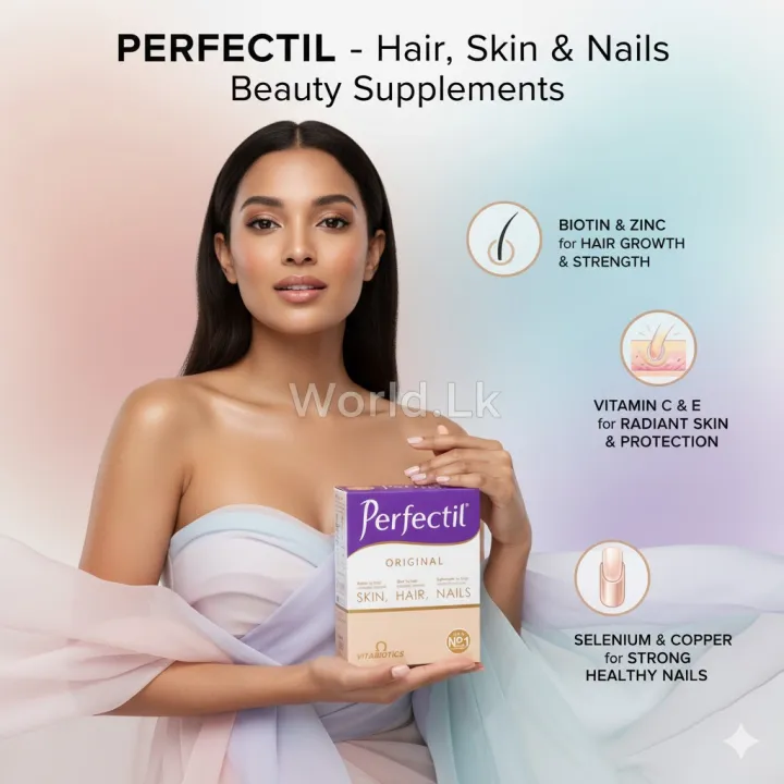 Perfectil Extra UK PERFECTIL Extra Support Hair, Skin & Nails Supplement Phsn Capsules ...