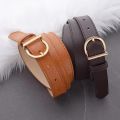 【NEW】 Women's Belt Fashion Pin Buckle Thin Belt Genuine Luxury Soft Belt Women With Cargo Pants Jeans Windproof Belt PU Leather Belt. 