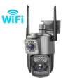 G6 Dual 8Mp | 4G Sim/ WiFi HD Wireless Dual lens CCTV Camera 360 view with HD Infrared Night Vision Indoor/Outdoor. 
