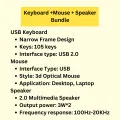 Keyboard +Mouse + Speaker Bundle. 