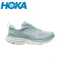 HOKA New Sport Running Shoes Bondi 8 Breathable Anti Slip Cushioning Road Shoes Men Training Lifestyle Outdoor Sneaker Women. 