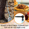 NCANRUI Maple Syrup Tapping Kit Maple Tap and Food Grade Dropper Extractor 13 Piece. 