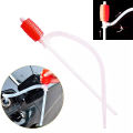 Gasoline Water Portable Hand Siphon Pump - Car Manual Hand Sucker Liquid Gas Oil Syphon Transfer. 