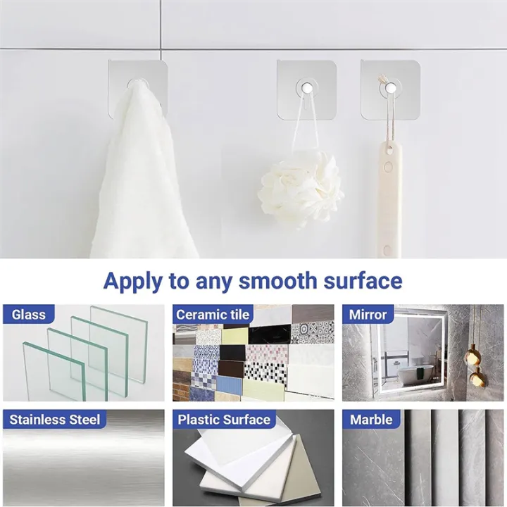 Wall%20Hangers%20Without%20Nails%2050%20Packs%20Adhesive%20Wall%20Hooks%20Picture%20Hangers%20for%20Living%20Room%20-%20Image%203