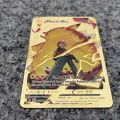 pokemon cards golden 3 s Pokemon Metal Card Game Lucario Arceus Gengar Charizard Pikachu Mewtwo Sylveon Snorlax Pokémon GX Vmax Card Protective FilmParty Games Crafts. 