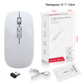 KOKKO M103 Wireless Mouse 1200 DPI 2.4GHz Wireless Mouse Ergonomic Gaming Mouse Silent Click Cordless Mice Rechargeable Mice. 