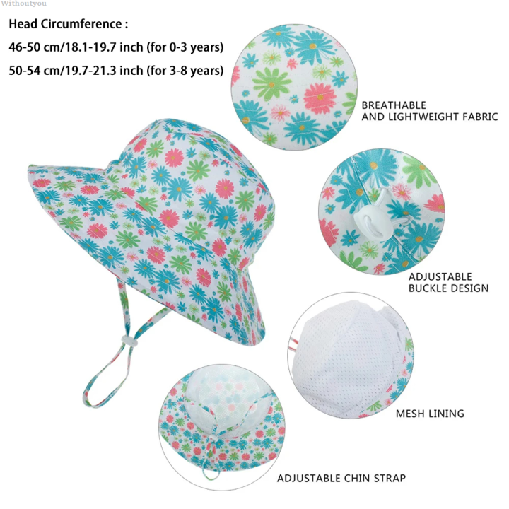 Withoutyou%20Year%2080,%20Cap%20Beach%20Kids%20Anti,%20Sun%20Cap%20Girls%20SummerBabySunCap,%20%E3%80%902025%20Version%E3%80%91%20Boys,%20Outdoor%20Earmuffs%20UV,%20Cap,%20E27-%20-%20Image%206