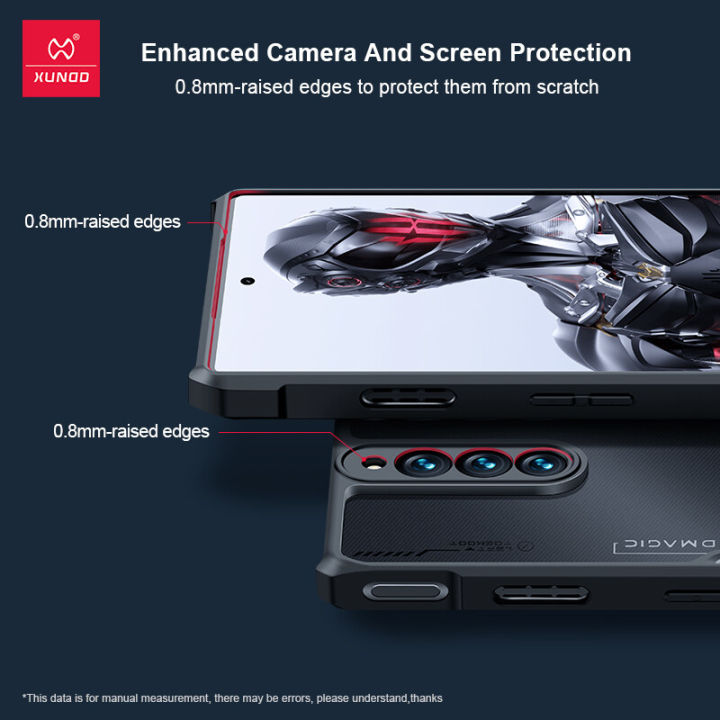 ZTE%20Nubia%20RedMagic%208%20Pro/8s%20Pro/8Pro+/RedMagic%209%20Pro/RedMagic%209%20Pro+%20Case%20air-bag%20Anti%20Drop%20Anti%20Scratch%20Protective%20Covers%20Anti-fingerprint%20Anti-sweat%20soft%20shell%20Shockproof%20Case%20-%20Image%204