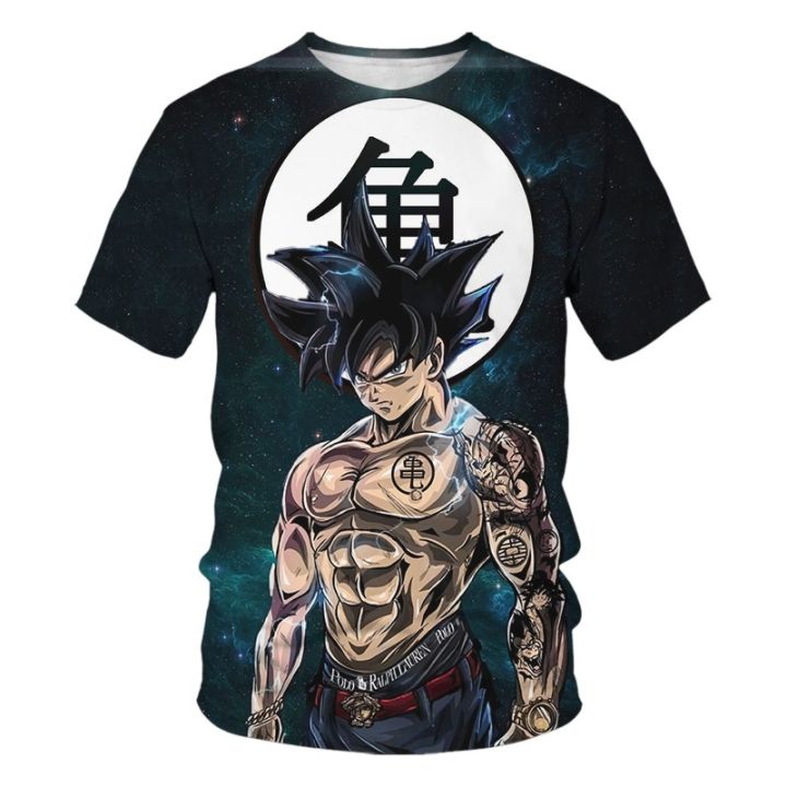 Dragon%20Ball%20Z%20Son%20Goku%20Super%20Saiyan%20Oversize%20T%20Shirts%20Boy%20Kids%20Clothes%20Short%20Sleeve%20T-shirt%20White%20Black%20Orange%20Breathable%20Jersey%20-%20Image%204