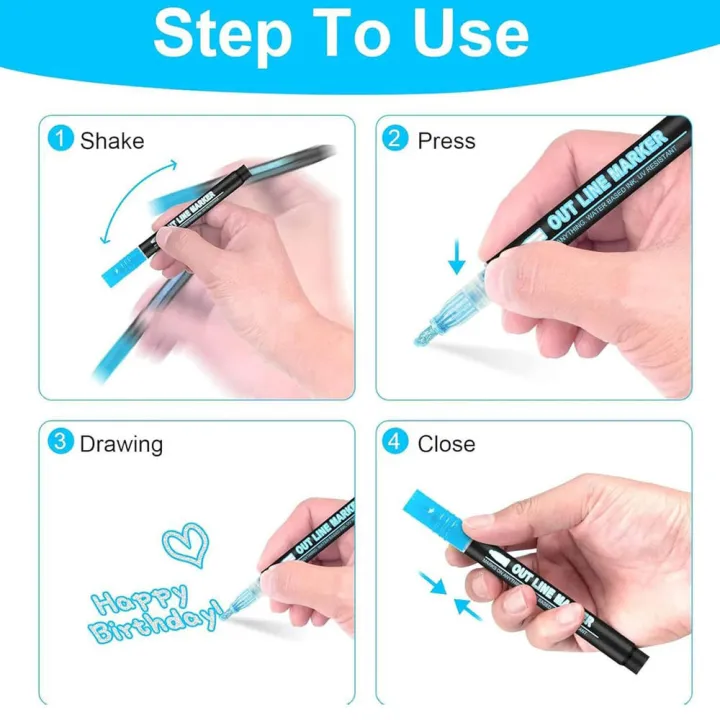 Self-Outline%20Graffiti%20Pen%20Lightstick%20Glitter%20Coloring%20Outline%20Markers%20Metallic%20Double%20Line%20Metallic%20Markers%20for%20Art%20Art%20-%20Image%207
