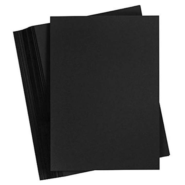 A4 Colour Paper Extra Dark Black (100 sheets) | Daraz.lk