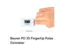 Beurer finger pulse oximeter. 