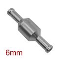 8mm Check Valve Brake Servo Booster No Return Inline One Way Valve Non Return Valve Vacuum Hose Aluminum Valve. 