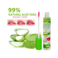 Natural Aloe Vera Magic Pink Mlgs Super Stain Lip Tint Colour Lip Gloss Its Non-Sticky Formula Keeps Lips Fuller and Luscious For Hours. 