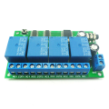 Nullmul AD22B04 4 Channel Relay DTMF Tone Signal Decoder Remote Control Relay Module 12V DC for PLC Smart Home. 