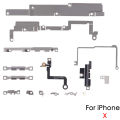 Full Inside Small Parts For X Xr Xs Max Internal Metal Bracket Holding Plate And Screws Kit Repair Replacement. 