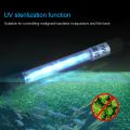 7W UV Light aquarium light Sterilization Lamp Submersible Ultraviolet Sterilizer Water Disinfection for Aquarium Fish Tank Pond AC220-240V. 