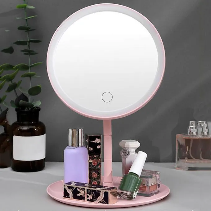 Desk%20Makeup%20Mirror%20with%20LED%20Light%20Lamp%20and%20Storage%20Tray,%20Dressing%20Table%20Rotatable%20Cosmetic%20Standing%20Mirror%20Light,%20Adjustable%20Touch%20Screen%20Direct%20USB%20Plug%20in%20Vanity%20Mirror%20-%20Image%203